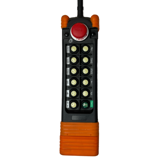 ریموت کنترل 12کلید دو سرعت جرثقیل سقفی ساگا L12