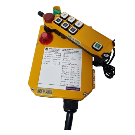 ریموت کنترل جرثقیل F24-6D(شش کاره دوسرعت) تله کرین