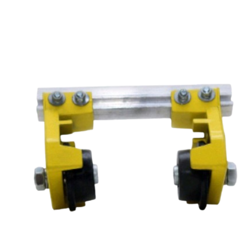 قرقره دوچرخ پلاستیک بدنه آلومینیوم تیر آهنی